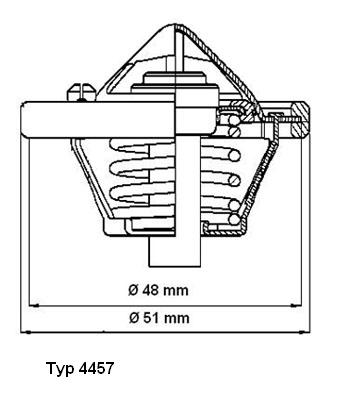 WAHLER Termosztát 4457.82D_WAHL